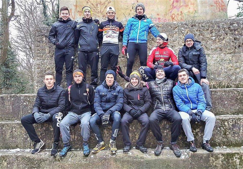 Les coureurs du VC Hettange Grande se sont retrouvés lors du stage de cohésion pour préparer la saison 2017