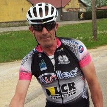 Gérald Thiery au Championnat du Monde UCI Gran Fondo à Varèse (Italie)